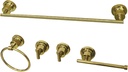 Kingston Brass BAH8212478PB Concord Bathroom Hardware Set, 18.88 x 7.13 x 3.13, Polished Brass