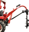 Pole-Star 1500 Heavy Duty 3-Point Post Hole Digger for Cat 1 & 2 Tractors with 9" HD Auger.