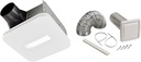 Broan-NuTone AE110LK Ventilation Fan & Available NuTone WVK2A Flexible Wall Ducting Kit for Ventilation Fans, 4-Inch