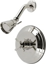 Kingston Brass KB2636DXTSO Concord Shower Faucet Trim Only, Polished Nickel