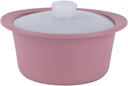 TopHomer Microwave Bowl Silicone Steamer with Lid, 1.2L Food Storage Container Sealed Bowl Mixing Bowls, Easy to Clean, Dishwasher Safe (Light Purple)