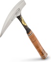ESTWING Special Edition Rock Pick - 22 oz Geology Hammer with Pointed Tip & Genuine Leather Grip - E30SE