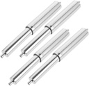 Cabilock 4pcs Stainless Steel Toilet Paper Holder Rod Spring Loaded Tissue Roller Insert for Bathroom and Space-Saving Design Fits Standard