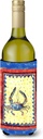 Caroline's Treasures 8093LITERK Blue Maryland Crab Wine Bottle Hugger Bottle Cooler Sleeve Hugger Machine Washable Collapsible Insulator Beverage Insulated Holder