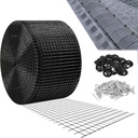 Roof Ridge Vent Exclusion Critter Guard Cover - 65.6' L x 4" W Shingle Over Ridge Vent Mesh Ridge Vents for Roof Panels with 60 Nails and Washers Protection Against Bats, Mice, Squirrels, Rats