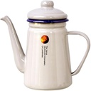 Hemoton Enamel Coffee Maker and Tea Kettle Capacity for Home and Camping Non- Base Easy to Clean Great for