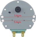 21V SSM-16HR # 6549W1S011E Turntable Synchronous Motor Microwave Oven Replacement Part new For LG