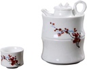 Exquisite Warm Wine Pot Set, Ceramic Sake Set, Wine Separator, E03