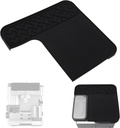 Top Mat for Ninja Luxe ES601 Espresso Coffee Machine, Food Grade Silicone Top Protector Anti-Slip Heat Resistant Waterproof Pad Accessories for Ninja Luxe Cafe (Black)