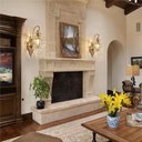 Q Hardware Luxury Crystal Villa Wall Lamps French Style Wall Sconce Light with E27/26 Base Wall Light for Bedroom Bedside Decoration Living Room Background Wall