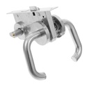 KICHOUSE Fireproof Safety Lock Emergency Escape Lock Stainless Steel Door Lever Handle Aisle Fireproof for Hallway