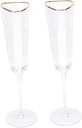 2pcs Elegant Crystal Glasses for Weddings and Parties Unique Hammered Design Goblets for Brides and Grooms for Home Bar and Celebrations