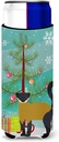 Caroline's Treasures Yellow-Throated Marten Christmas Decorative Can Hugger, Slim, Multicolor