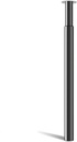 Adjustable Metal Table Leg, Desk Legs 28-43 inch, 1 Pc Folding Office Table Legs Kitchen Furniture Worktop Support Legs Black