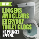 Green Gobbler Liquid Toilet Plunger | Clog Remover | Safe for Toilets and Septic | No Plunger Needed | 5 Uses