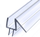 1/4" (6mm) Frameless Glass Shower Door Bottom Sweep – 40" (101.6cm) Ultra-Clear Drip Rail Seal Strip, 1 Piece for Leak Protection, Water Control & Easy DIY Installation