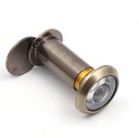 Zinc Alloy Theft Door Room Door Wide Angle Retractable Hotel Door Mirror Sheep Eye 1Pcs (Color : Bronze, Size : 38MM-58MM_15.8MM)