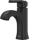 Pfister Vaneri Bathroom Sink Faucet, Single Control, 1-Handle, Single Hole, NSF Certified, Matte Black Finish, LF042VRIBB