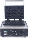Electric Donut Machine, 5-Hole Plum Flower Donut Waffle Maker, Commercial Doughnut Maker for Home or Business, 110V, Easy to Use, Non-Stick Design