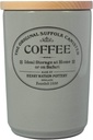 Henry Watson Airtight Coffee Canister in Dove Grey, Made in England