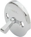 Gerber Tub Waste and Overflow Trip Lever - Chrome
