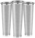 3 Pcs Cold Brew Coffee Filter Stainless Steel Filter Coffee Tea Infuser Strainer Canning Jar Mesh for Wide Mouth Mason Canning Jar, Iced Tea Maker (2 Quart)