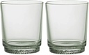 Villeroy & Boch Match Water Mineral 2-Piece Extravagant Drinking Set Made of Crystal Glass in Fresh Green Dishwasher Safe 380 ml