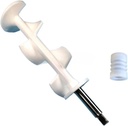 Spare Part Agitator Shaft Blender Rod Replacment Compatible For BQL Soft Serve Ice Cream Machines White Color Stainless Steel Axis