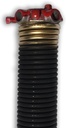 DURA-LIFT .250 x 1.75" x 39" Torsion Garage Door Spring (Gold, Right Wound)