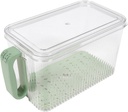 Fridge Bread Storage Box Airtight Toast Container for Fresh Keeping Smooth Edges for Kitchen Countertop for Housewarming and Baking Enthusiasts