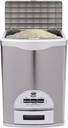 Auto Rice Dispenser, Auto Rice Dispenser Container, Large 15KG Rice Storage Container with Automatic Dispenser - Stainless Steel & ABS3 Portion Buttons, Large Capacity Stainless Steel Rice Storage