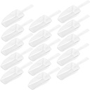 IMIKEYA 15pcs Plastic Food Shovel and Measuring Cup for Kitchen Use Ergonomic Design for and Food Transfer Lightweight and Easy to Clean for Scooping Flour