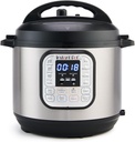 Instant Pot Duo 7-in-1 Electric Pressure Cooker, Slow Cooker, Rice, Steamer, Sauté, Yogurt Maker, Warmer & Sterilizer, Includes App With Over 800 Recipes, Stainless Steel, 6 Quart