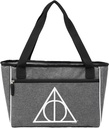 Popfunk HP Misc Collection Soft Sided Insulated Tote Cooler Bag, Lightweight, Thermal and Reusable for Grocery, Picnic