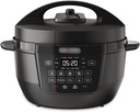 7.5 Qt RIO Wide Base 7-in-1 Multi-Cooker, Pressure Cooker, Slow Cook & More, Black - Cook Up To 70% Faster Compared To Slow Cooking Methods