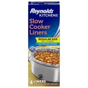 Reynolds Wrap Slow Cooker Liners 13" X 21" Round And Oval Boxed
