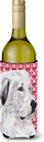 Caroline's Treasures SC9714LITERK Great Pyrenees Hearts and Love Wine Bottle Hugger Bottle Cooler Sleeve Hugger Machine Washable Collapsible Insulator Beverage Insulated Holder