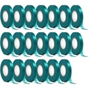 20 Pack Total 2700 Feet Stretch Tie Tape Roll 1/2" Garden Tape Sturdy Garden Plant Ties Green Vinyl Plant Ribbon Gardening Tools Green Garden Roll Garden Tie Tape for Indoor Outdoor Patio Plant Use