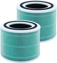 for LEVOIT Core 300 and Core 300S Filte Replacement High-Efficiency Activated Carbon Air Purifier, True Filter 3-in-1 Care Pet Compared Core 300-RF Filtes VortexAir Green 2Pack