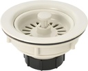 Master Plumber 547-684 MP Basket Sink Strainer, Almond