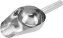 VOSAREA Multifunctional Stainless Steel Food Scoop Shovel for Candies Popcorn Flour Durable Easy to Random Handle Style for Dog Food Puppy Treats