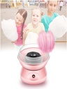 Cotton Candy Machine for Kids, Mini Retro Cotton Candy Maker for Kids, Cotton Candy Maker Machine,for Gifts, Birthday, Party (Pink)