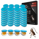 64 Pack Cockroach Gel Bait, Highly Effective Roach Gel Bait Indoor Infestation Solution, Fast Acting Cockroach Killer Indoor Home Kitchen Use, Easy to Apply & No Mess Roach Bait, Long-Lasting