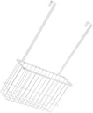 Hanging Wire Storage Basket Organizer for Cabinets over The Door Kitchen and Bathroom Rack for Cutting Boards and Cooling Racks Space-saving Design Sturdy Construction