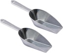 Alipis 4pcs Aluminum Alloy Ice Scoop for Supermarkets and Bars and Multi-functional Ice Shovel Easy to Clean for Utensils