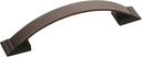 Amerock | Cabinet Pull | Oil Rubbed Bronze | 3-3/4 inch (96 mm) Center to Center | Candler | 1 Pack | Drawer Pull | Drawer Handle | Cabinet Hardware