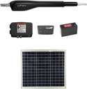 Mighty Mule MM571W Solar Package - Heavy Duty Single Smart Gate Opener (30 Watt Solar Panel)