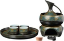 Ceramic Sake Set Hot Saki Drink Carafe Japanese Creative Traditional Porcelain Pottery for House Warming Gift Restaurant