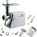 1200W Electric Meat Grinder with Sausage & Kibbe Attachments – Heavy Duty Food Processor with Stainless Steel Parts & 3 Grinding Blades