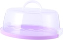 Tall Cake Carrier Lid Reusable Cake Box Plastic Packing Container Vegetable Cover
